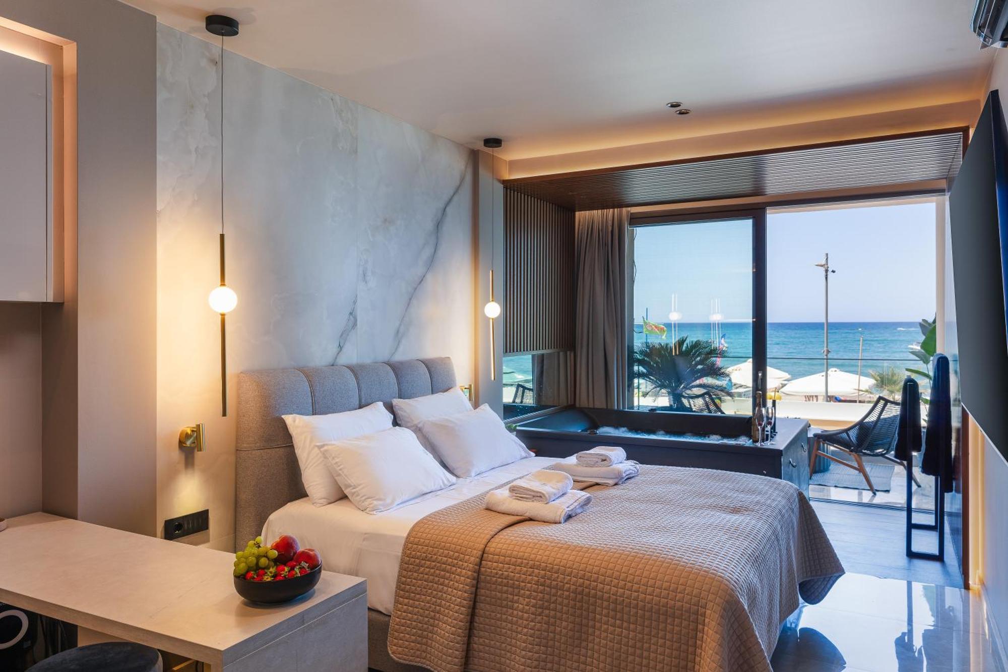 La Vie En Mer Apartments Rethymno  Ngoại thất bức ảnh