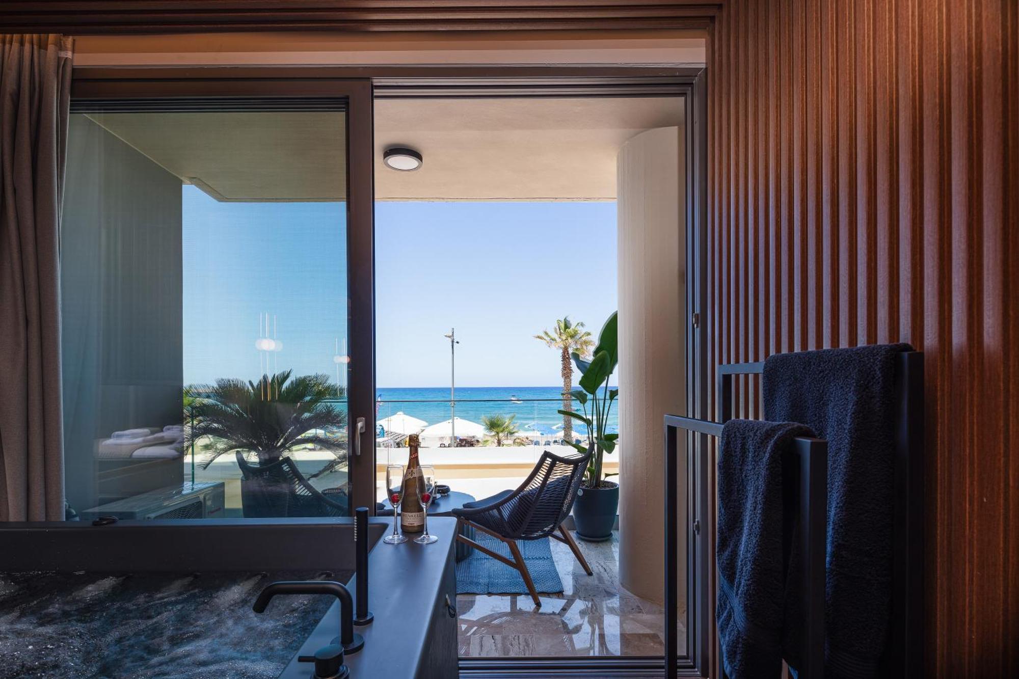 La Vie En Mer Apartments Rethymno  Ngoại thất bức ảnh