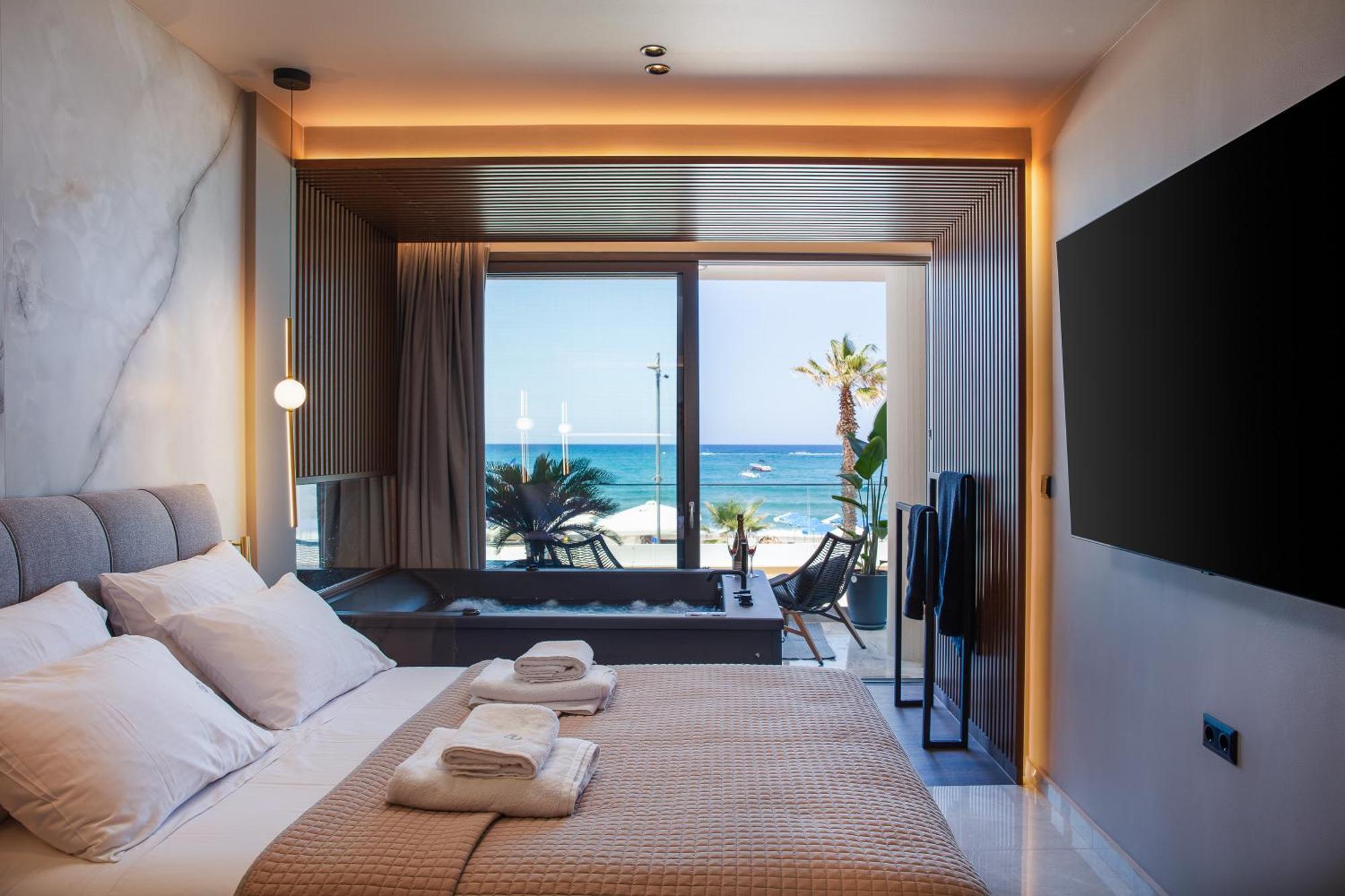 La Vie En Mer Apartments Rethymno  Ngoại thất bức ảnh